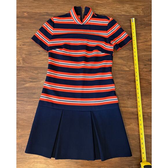 VTG Union Made 60s/70s Butte Knit Long Cardigan Dress & Scarf Auburn Tiger Lrg? - Picture 3 of 12